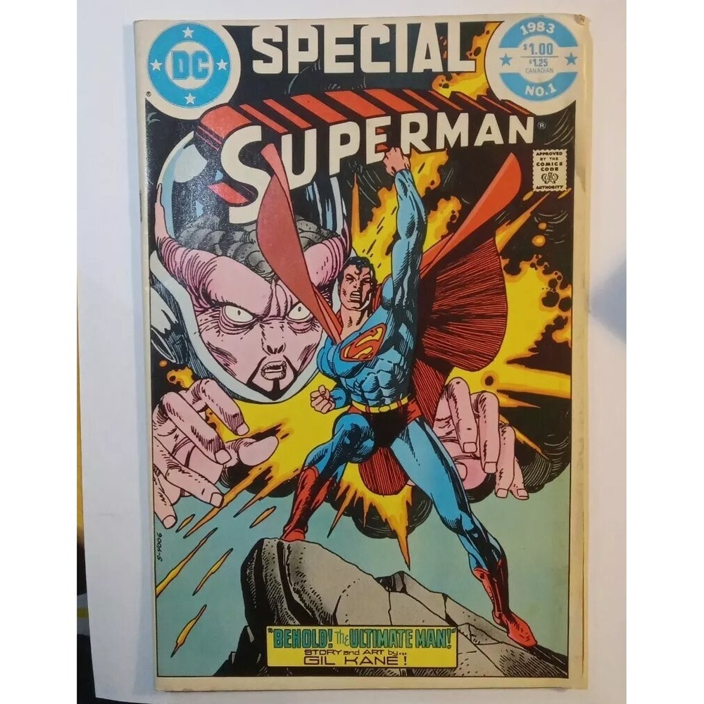 Superman Special No 1 1983 DC Comics Gil Kane Behold The Ultimate Man Bronze Age